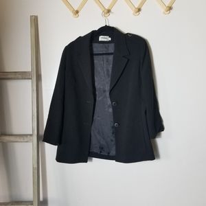 TRIBAL BLACK BLAZER SIZE 8